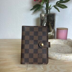 [SOLD] Louis Vuitton Damier Ebene Agenda PM